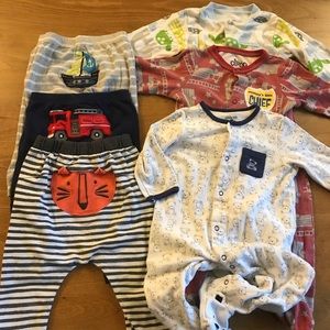 9 month Baby Boy 6 piece Bundle